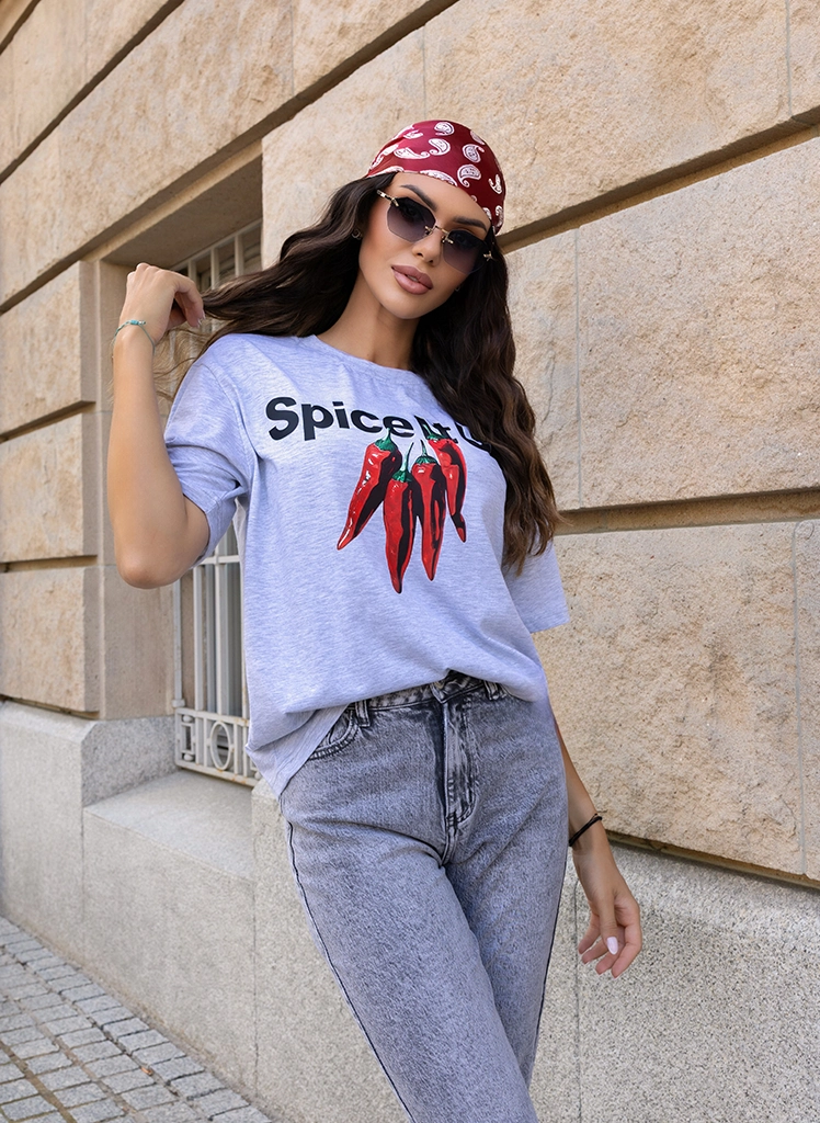 Spodnie jeansowe mom fit Dias 6044 bawełniane